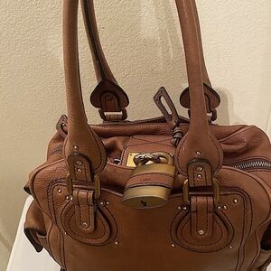 Chloe Paddington Tan Leather Shoulder Bag " The It Bag Of 2026"